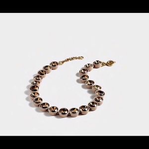 NWT J.Crew Taupe Brulee Necklace